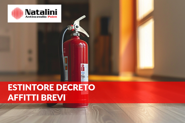 decreto anticipi affitti brevi estintore