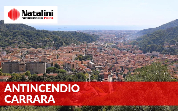 manutenzione antincendio estintori carrara